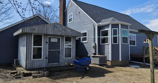 Siding, Windows, & Roof on house and garage