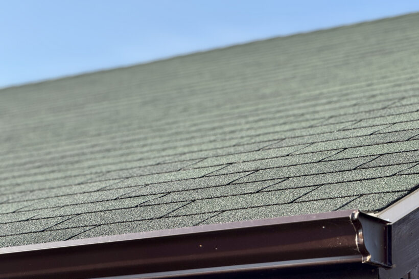 Asphalt Shingle Roof And Gutter, Gutters, Gutter Installation, Gutter Protection